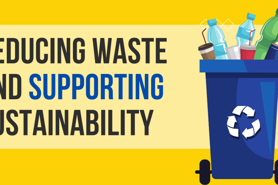 reducing waste and supporting sustainability