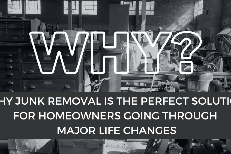 why junk removal is the perfect solution