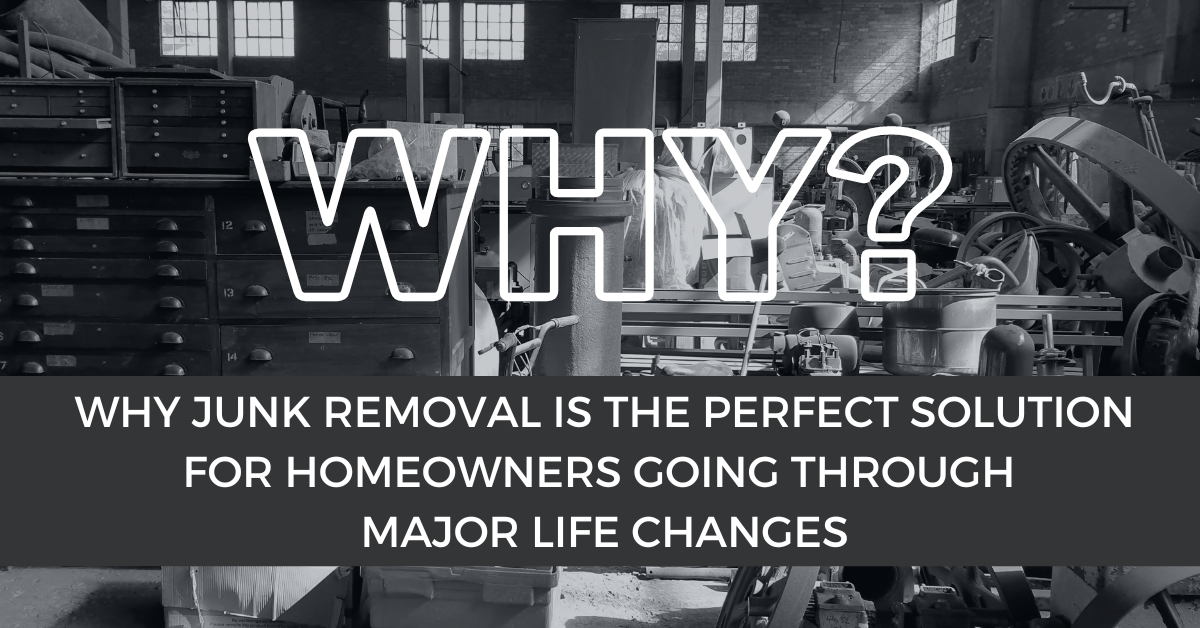 why junk removal is the perfect solution