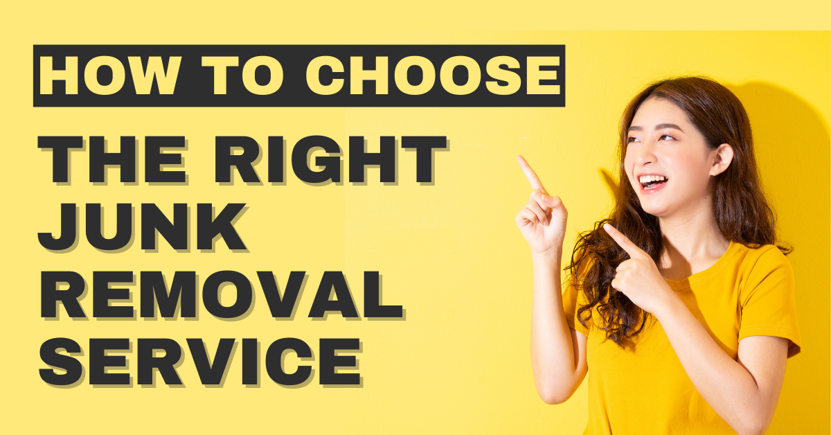 How to choose right junk removal service