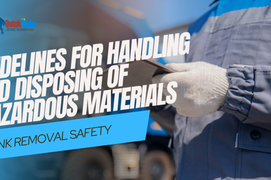 guidelines for handling and disposing of hazardous materials