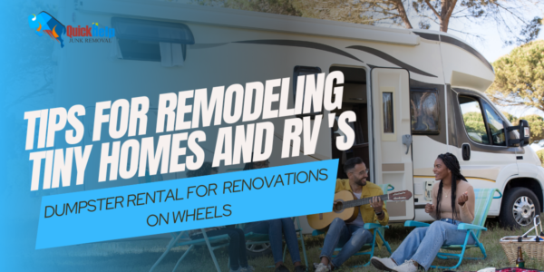 tips for remodeling tiny homes and rv's
