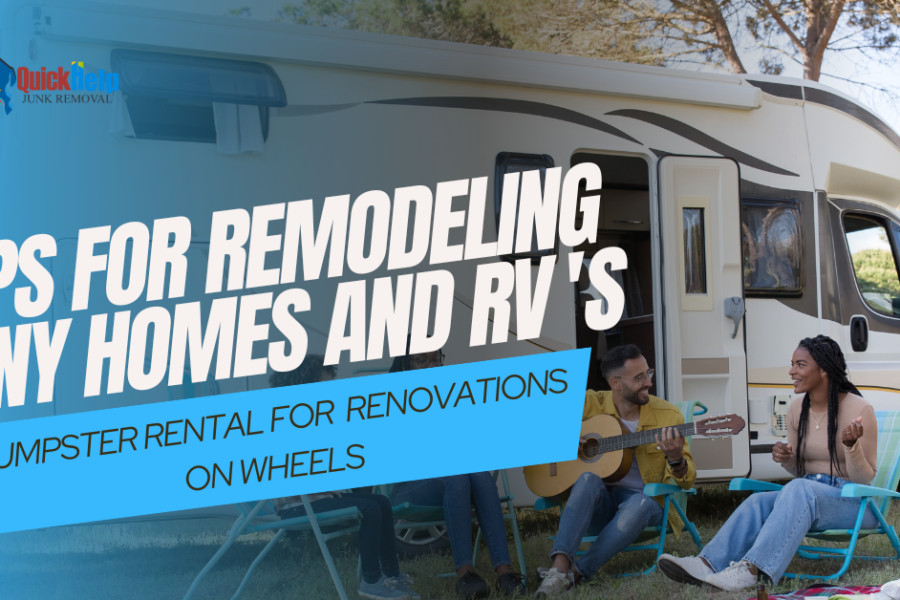 tips for remodeling tiny homes and rv's