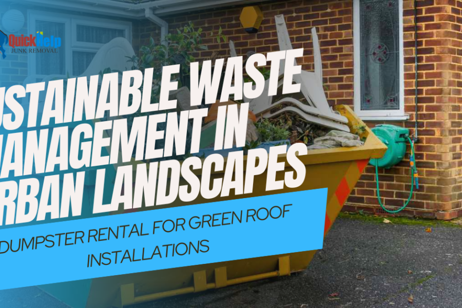 sustainable waste management in urban landscapes
