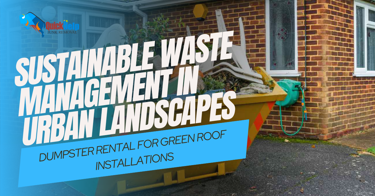sustainable waste management in urban landscapes