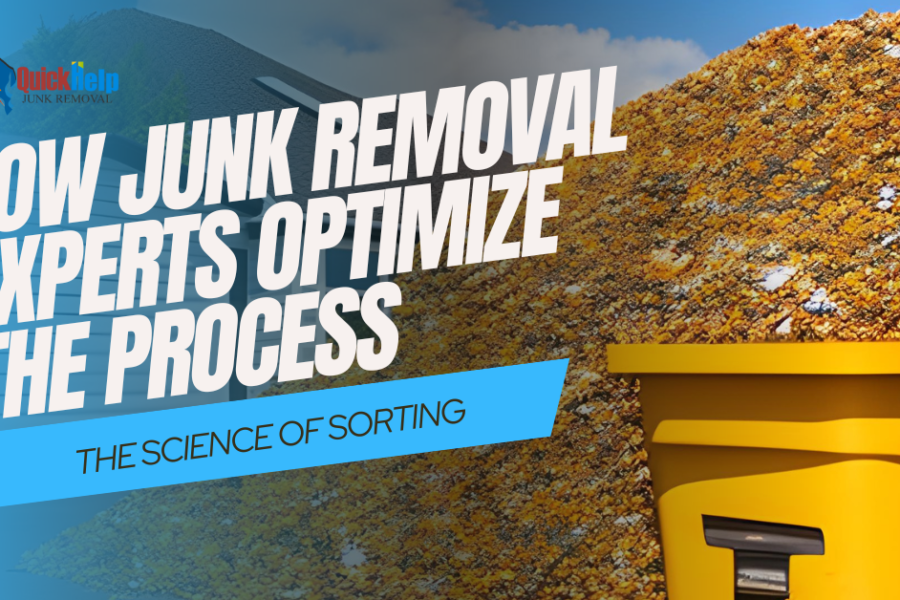 how junk removal experts optimize the process