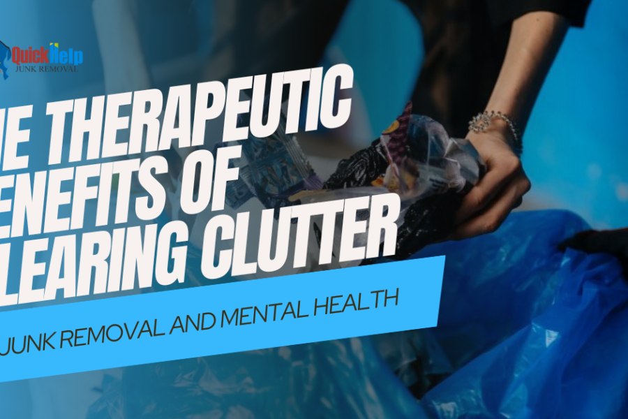therapeutic benefits of clearing clutter