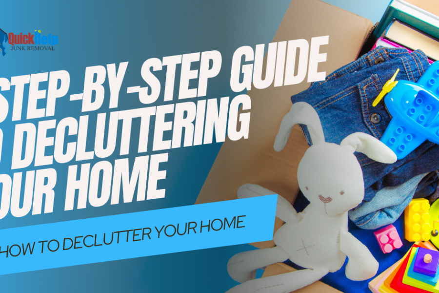 guide to de-cluttering your home