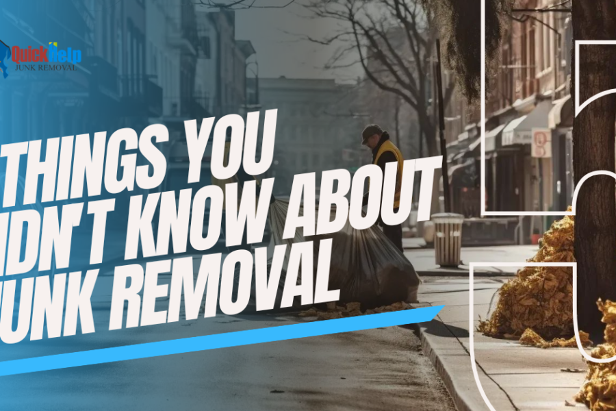 5 things you didn't know about junk removal