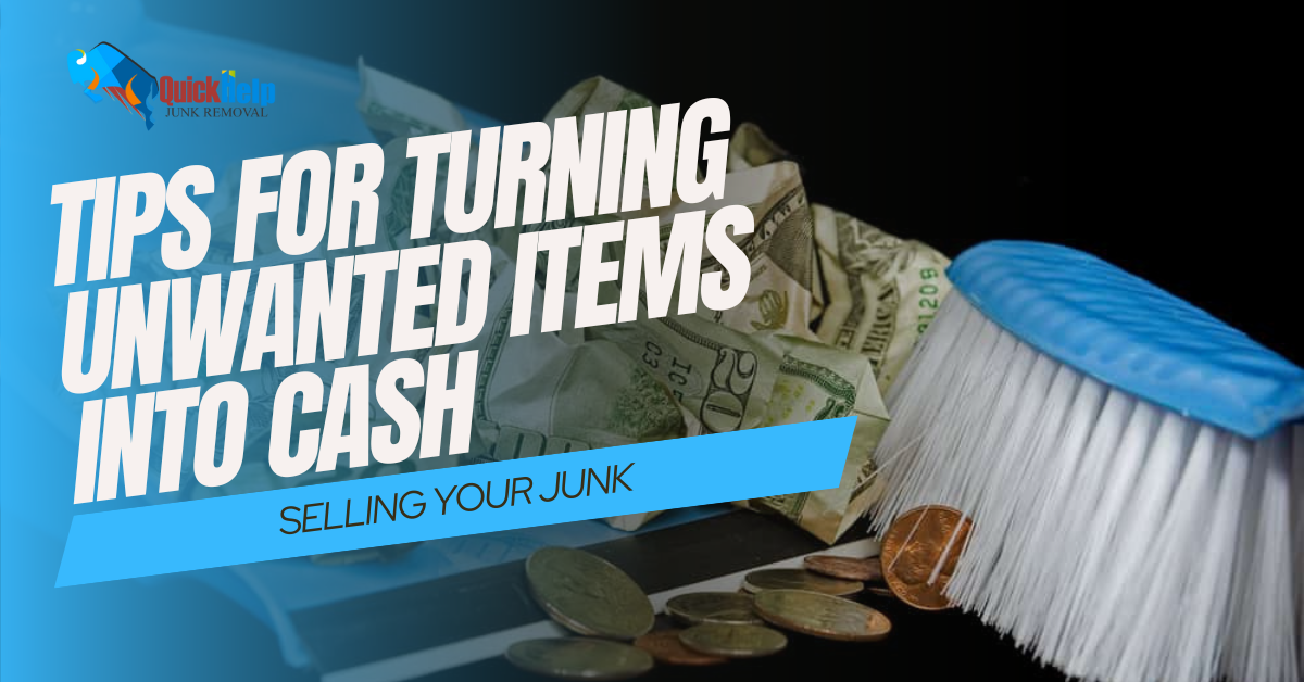 tips for turning unwanted items into cash