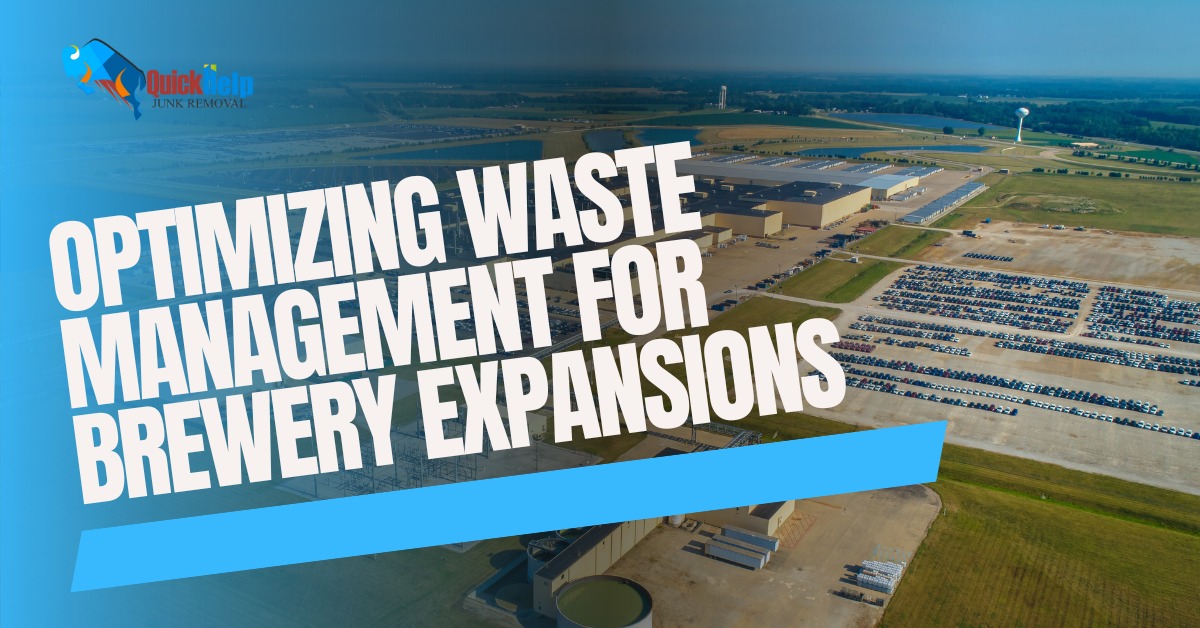 optimizing waste management for brewery expansions