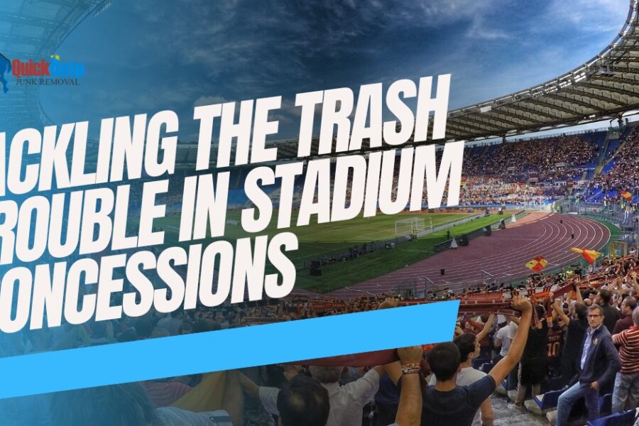 tackling the trash trouble in stadium concessions