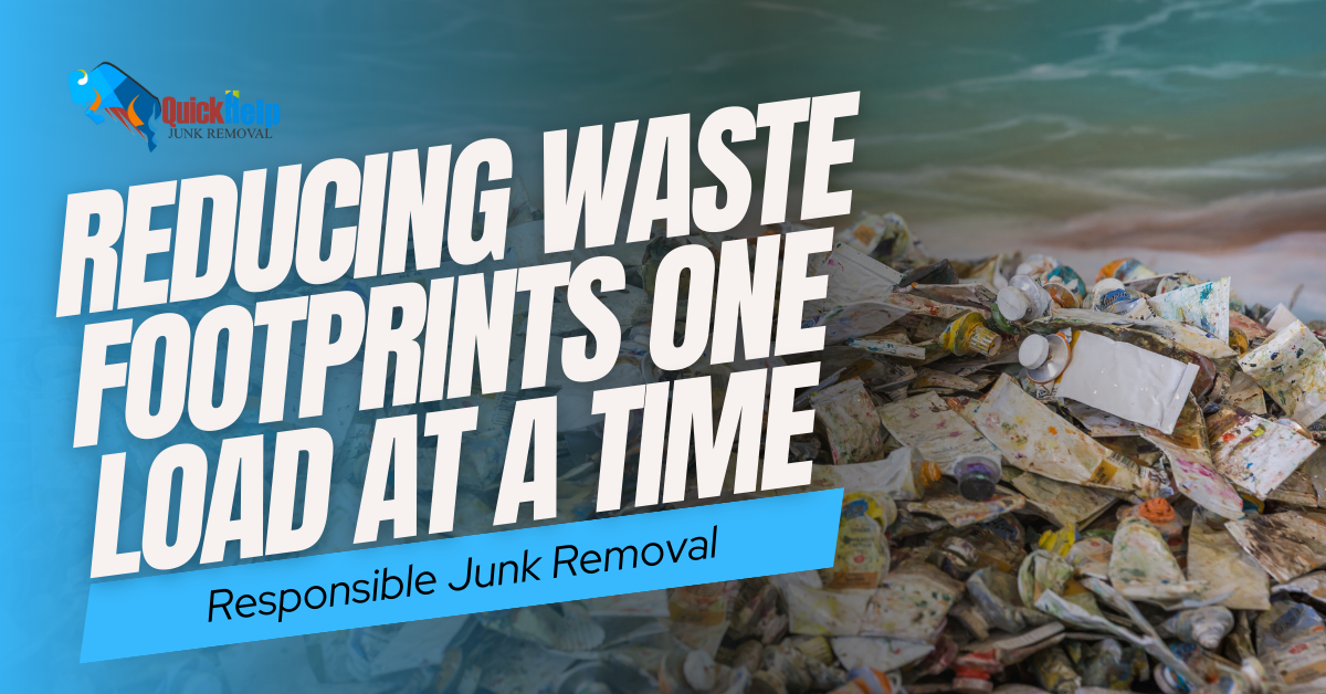 reducing waste footprints one load at a time