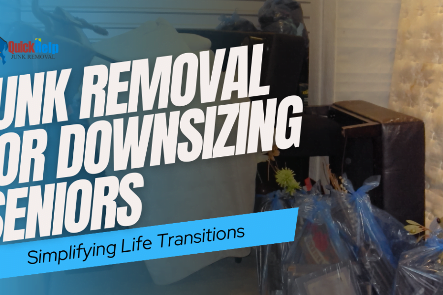 Junk removal for downsizing seniors