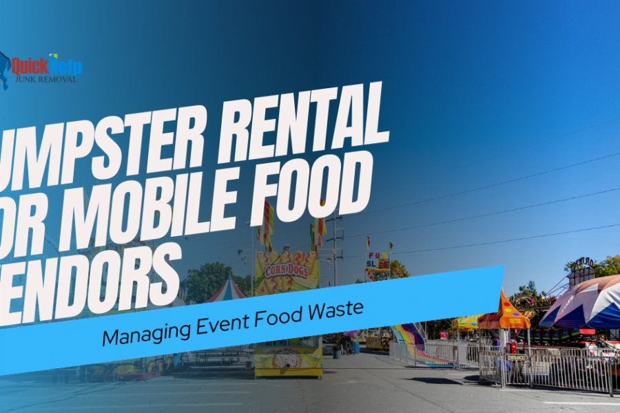 dumpster rental for mobile food vendors