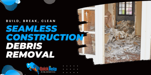 Build, Break, Clean: Seamless Construction Debris Removal