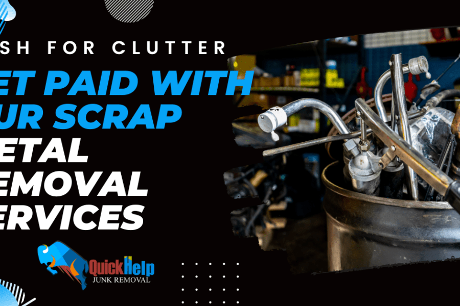Cash for Clutter: Get Paid with Our Scrap Metal Removal Services