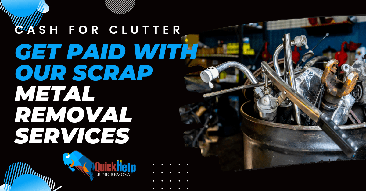 Cash for Clutter: Get Paid with Our Scrap Metal Removal Services