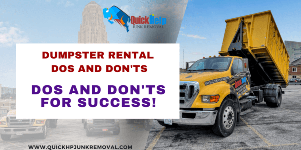 Dumpster Rental Secrets: Dos and Don'ts for Success!