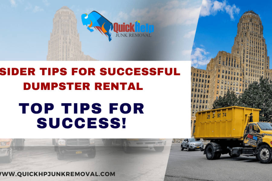 Dumpster Rental Insider: Top Tips for Success!