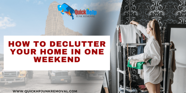 How to Declutter Your Home in One Weekend