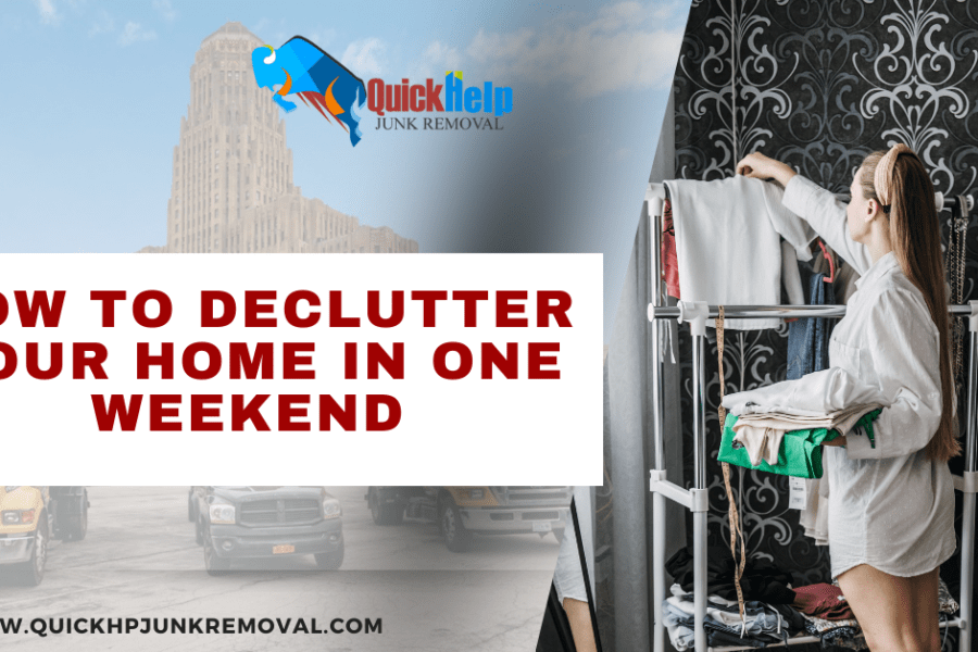 How to Declutter Your Home in One Weekend