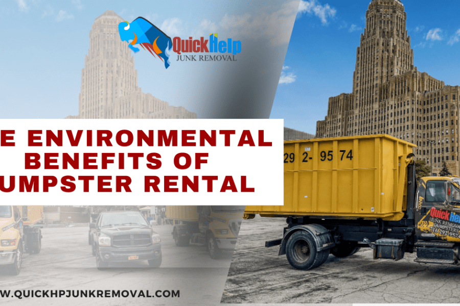 The Environmental Benefits of Dumpster Rental