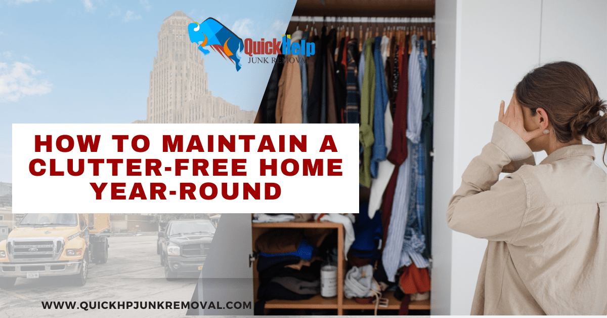 How to Maintain a Clutter-Free Home Year-Round