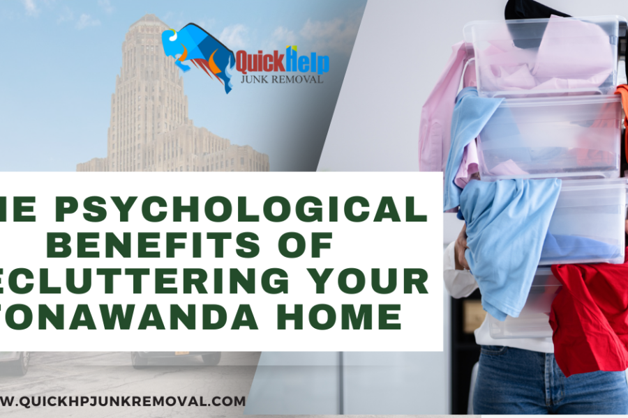 The Psychological Benefits of Decluttering Your Tonawanda Home