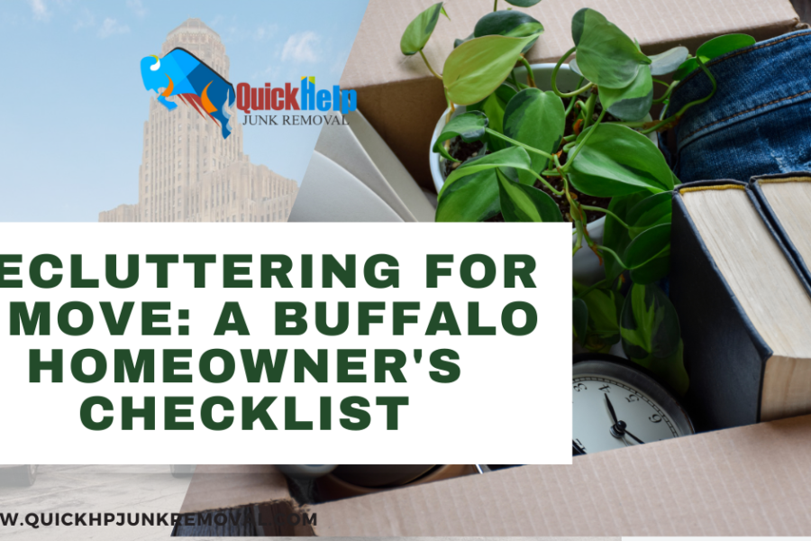 Decluttering for a Move: A Buffalo Homeowner's Checklist