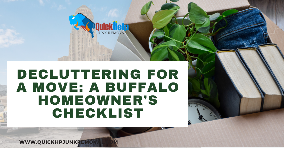 Decluttering for a Move: A Buffalo Homeowner's Checklist