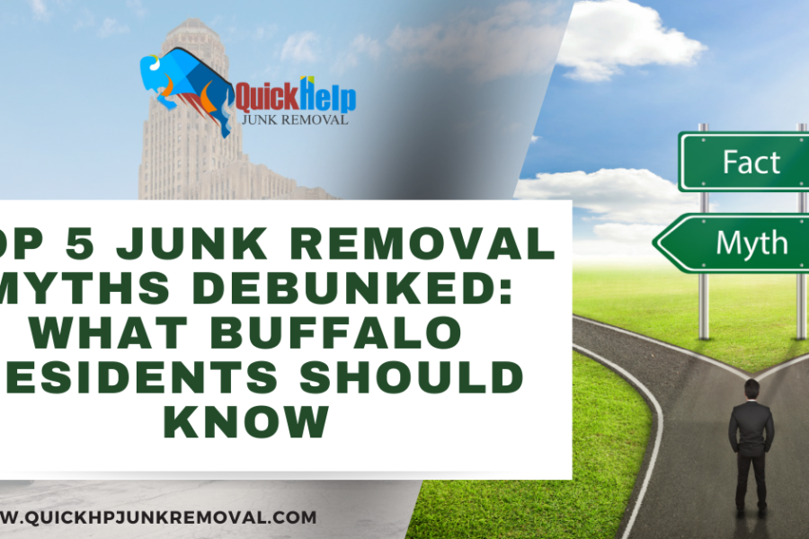 Top 5 Junk Removal Myths Debunked: What Buffalo Residents Should Know