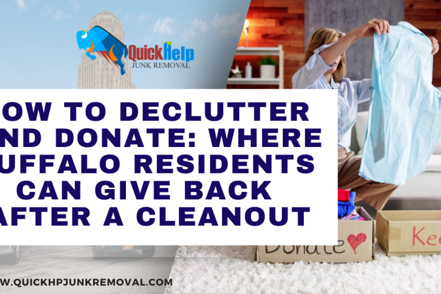 How to Declutter and Donate: Where Buffalo Residents Can Give Back After a Cleanout