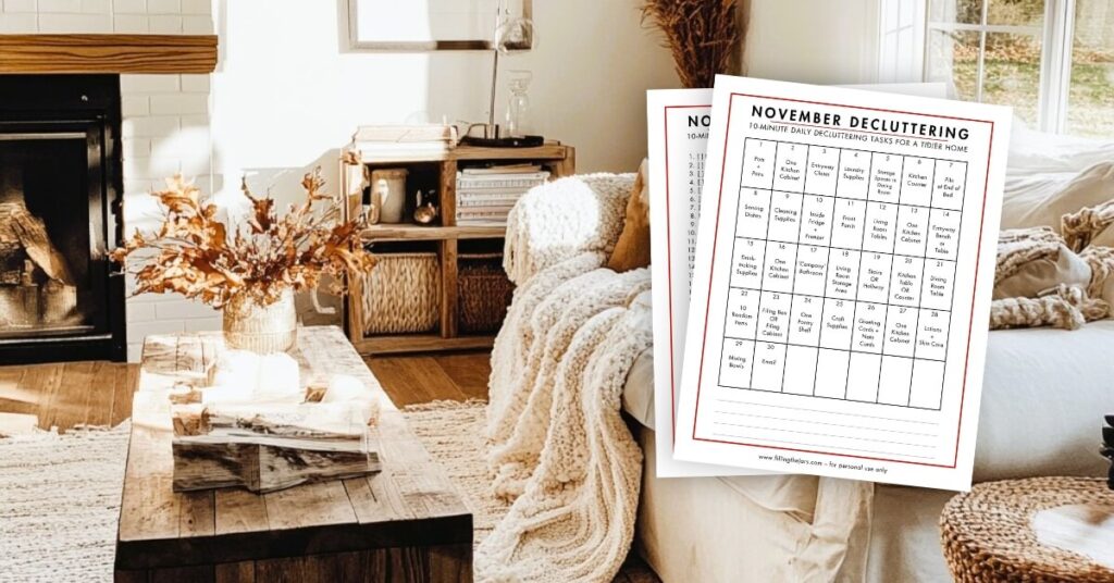 How to Create a Decluttering Calendar for Year-Round Organization in Tonawanda