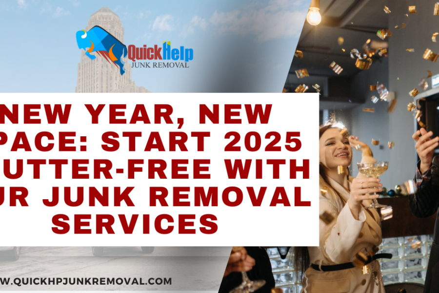 New Year, New Space: Start 2025 Clutter-Free with Our Junk Removal Services