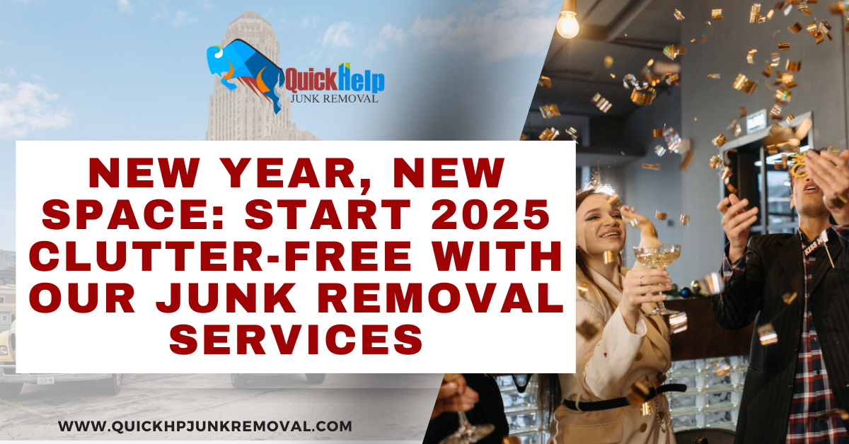 New Year, New Space: Start 2025 Clutter-Free with Our Junk Removal Services