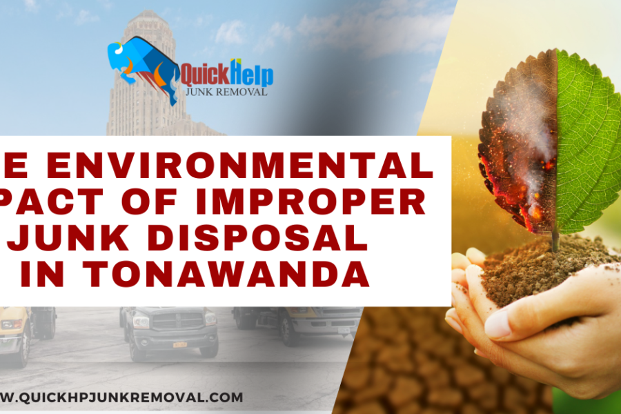 The Environmental Impact of Improper Junk Disposal in Tonawanda