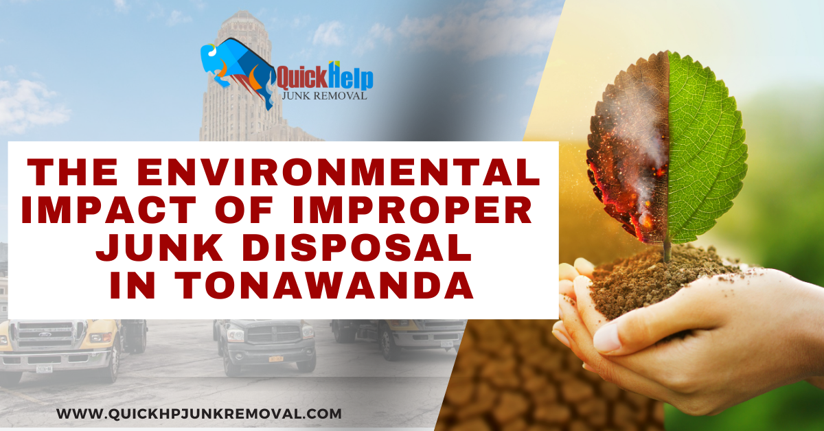 The Environmental Impact of Improper Junk Disposal in Tonawanda