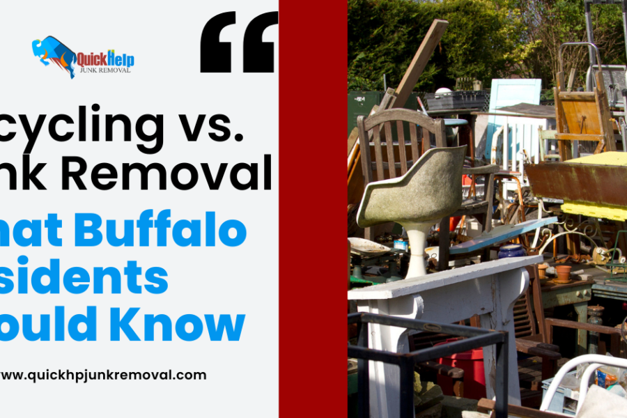 Recycling vs. Junk Removal: What Buffalo Residents Should Know