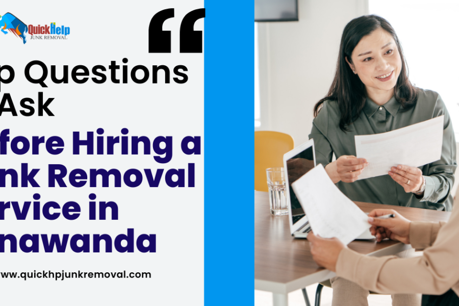 Top Questions to Ask Before Hiring a Junk Removal Service in Tonawanda