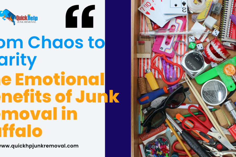 From Chaos to Clarity: The Emotional Benefits of Junk Removal in Buffalo