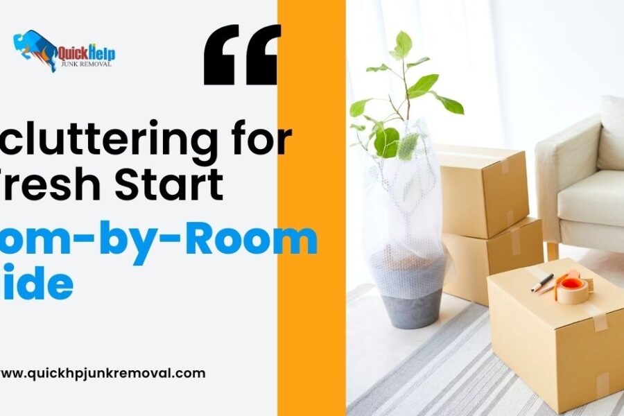 Decluttering for a Fresh Start: Room-by-Room Guide