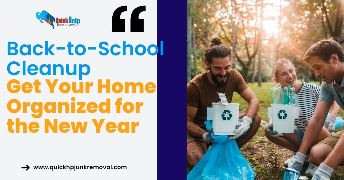 Back-to-School Clean-up: Get Your Home Organized for the New Year