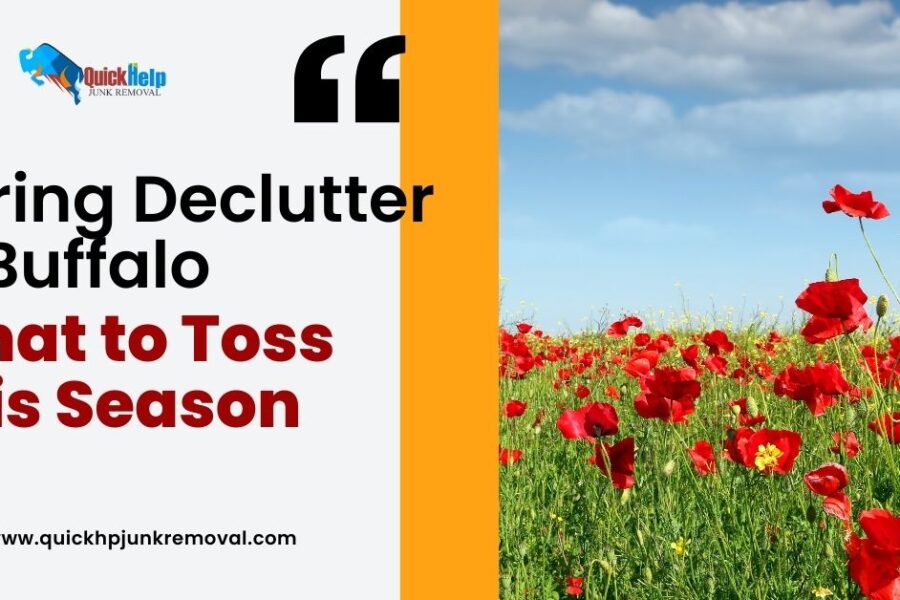 Spring Declutter in Buffalo: What to Toss This Season