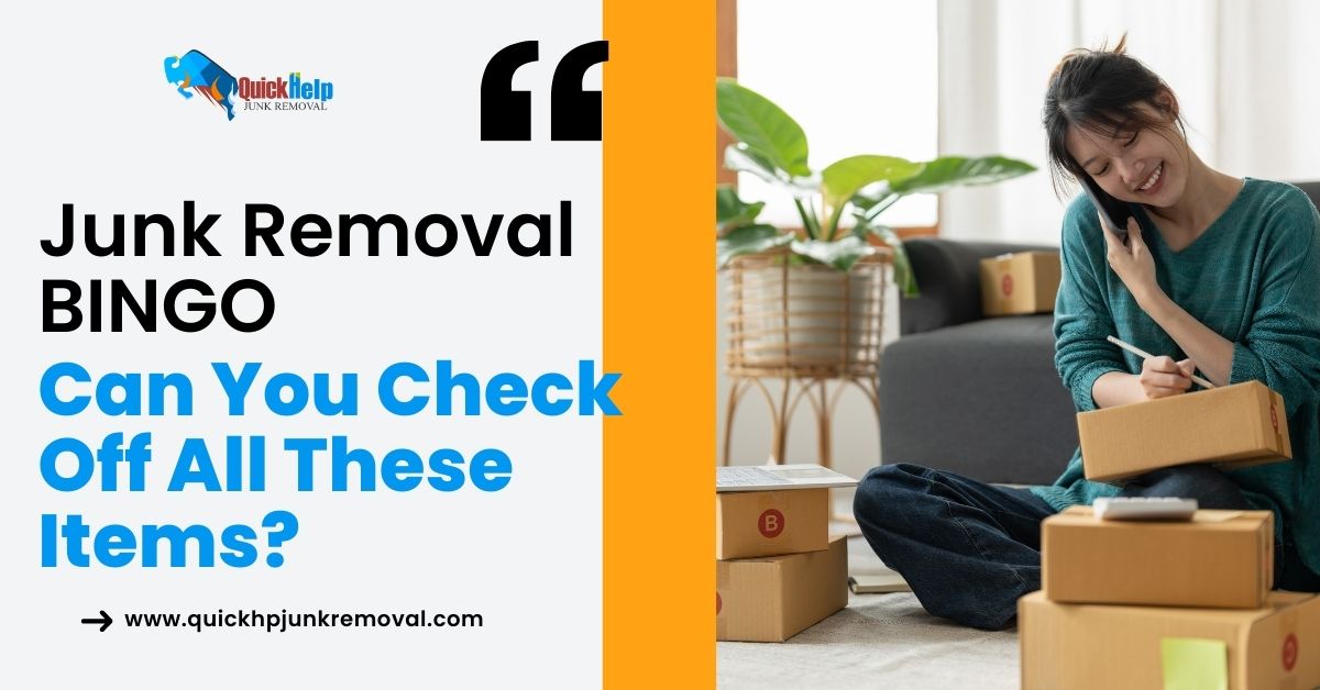 Junk Removal BINGO: Can You Check Off All These Items?