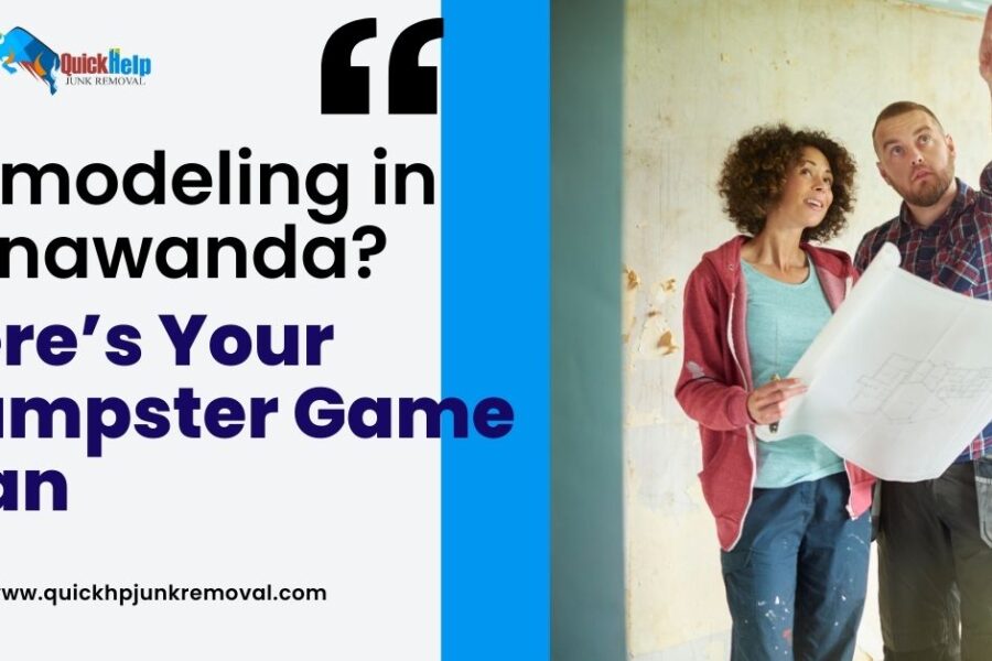 Remodelling in Tonawanda? Here’s Your Dumpster Game Plan