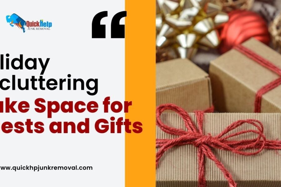 Holiday Decluttering: Make Space for Guests and Gifts