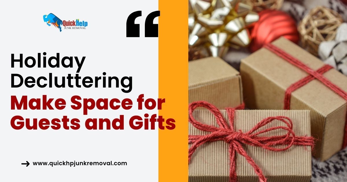 Holiday Decluttering: Make Space for Guests and Gifts