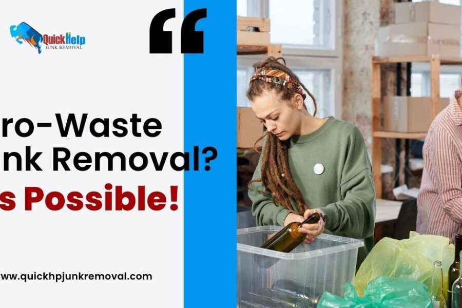 Zero-Waste Junk Removal? It’s Possible!