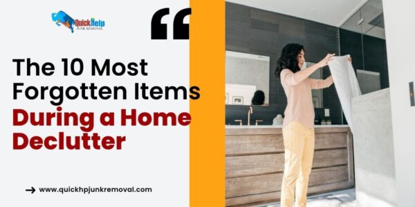 The 10 Most Forgotten Items During a Home Declutter